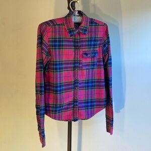 Abercrombie flannel shirt S